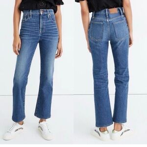 Madewell Slim Demi Boot Jeans. Size 24